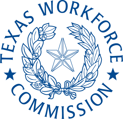 Blue Texas Workforce Commission Logo